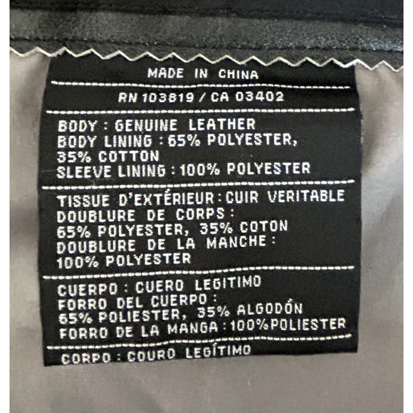 Harley Davidson Womens Leather Bomber Jacket Size Large Limited Edition No Cages - Picture 9 of 16